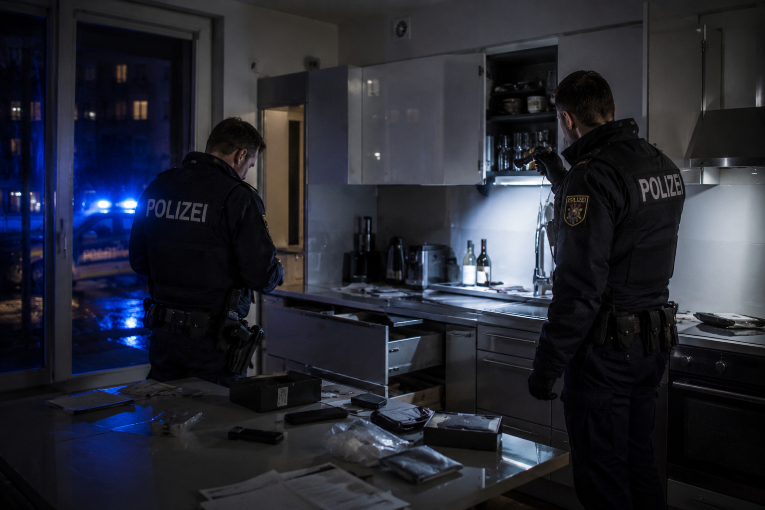 Polizeieinsatz in Wohnhaus